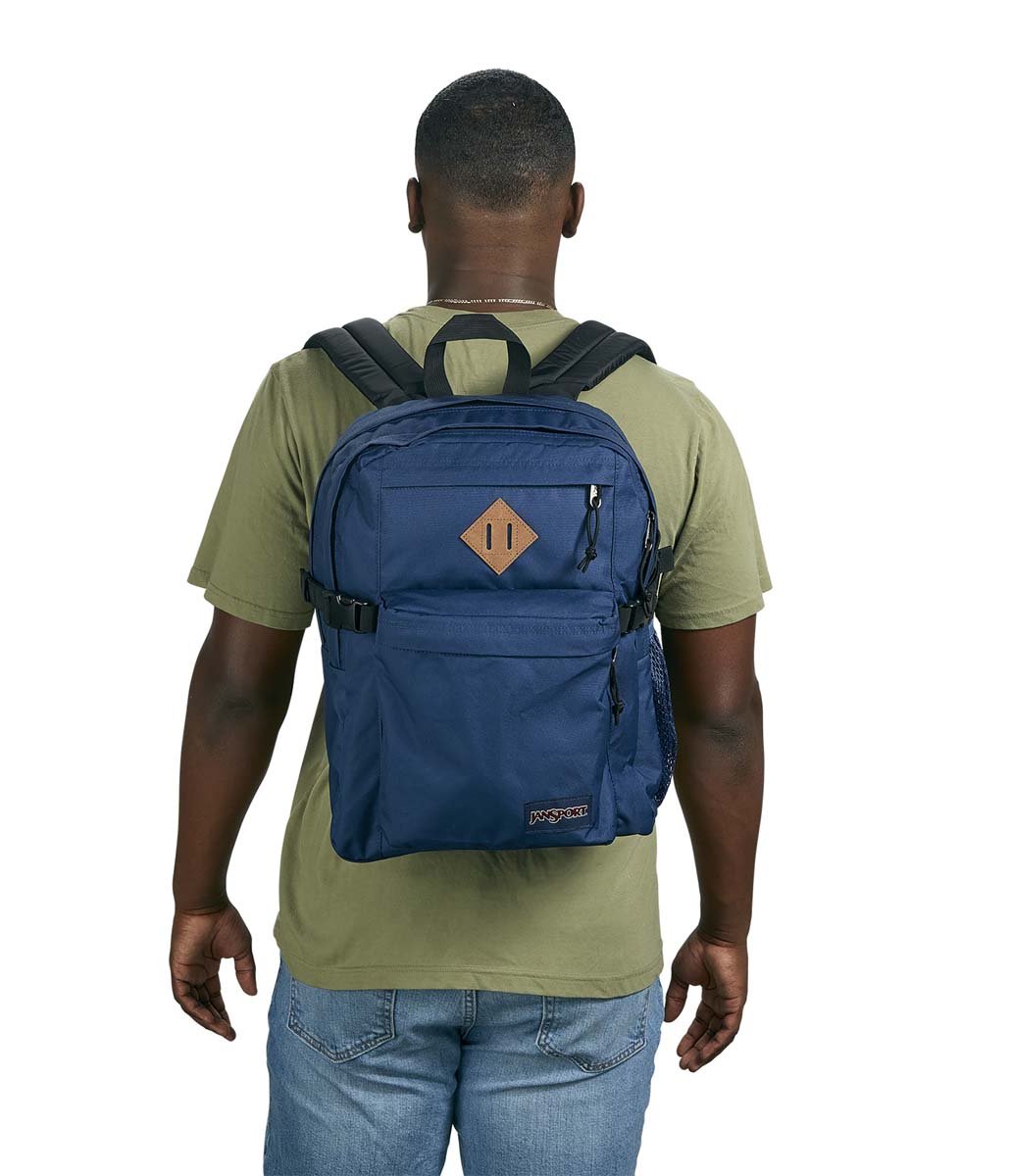 Jansport Backpacks Navy JanSport Main Campus Backpack - Navy