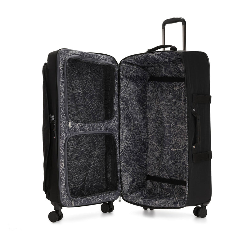 Kipling Luggage Black Noir Kipling Spontaneous Large Rolling Luggage - Black Noir