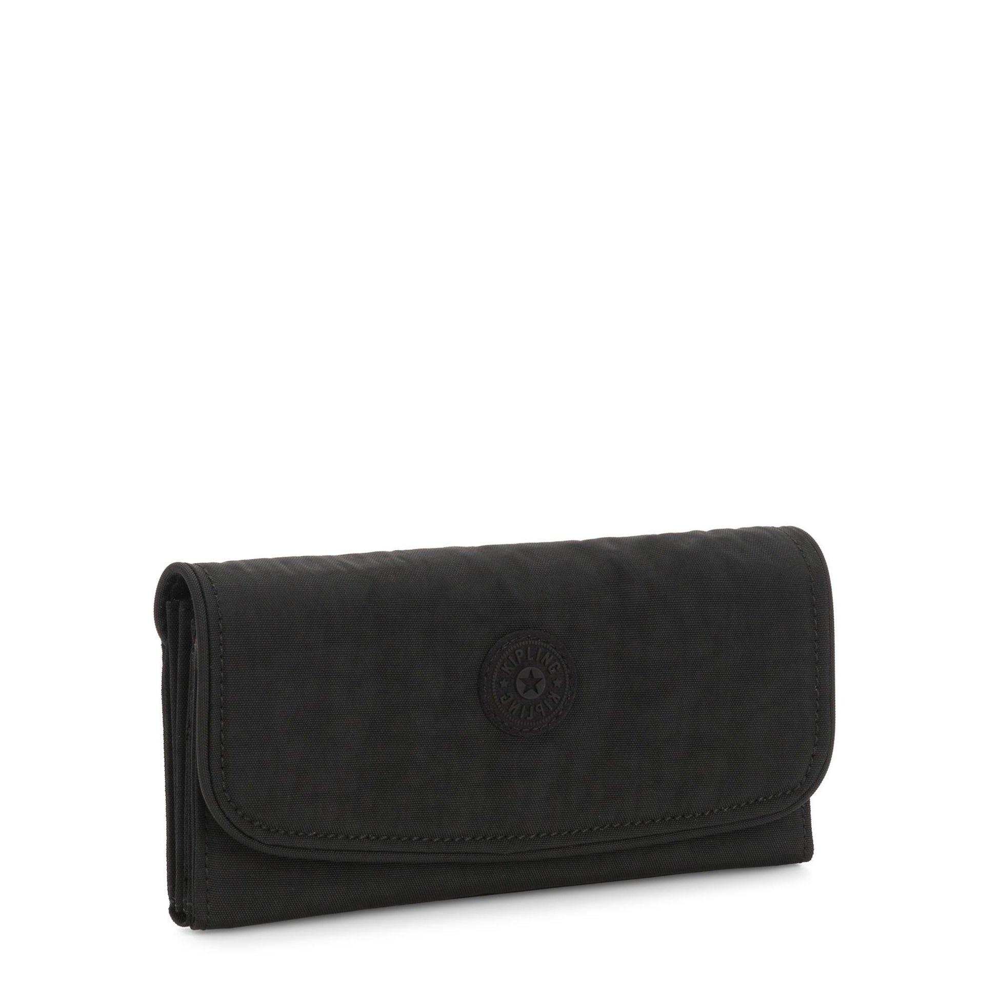 Kipling Wallets Black Noir Kipling Money Land Snap Wallet - Black Noir