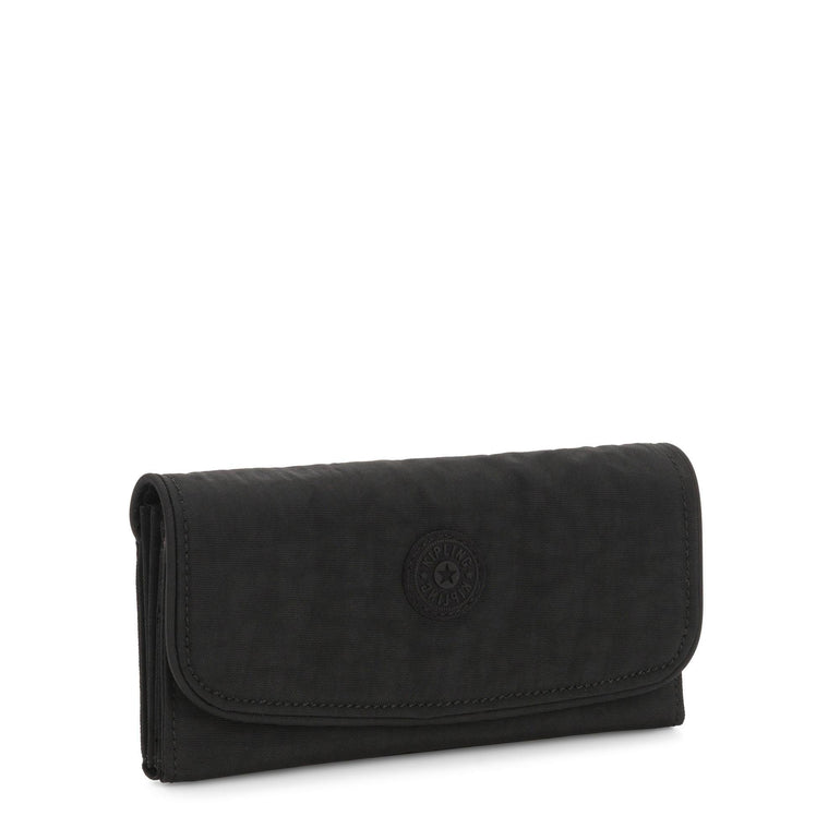 Kipling Wallets Black Noir Kipling Money Land Snap Wallet - Black Noir