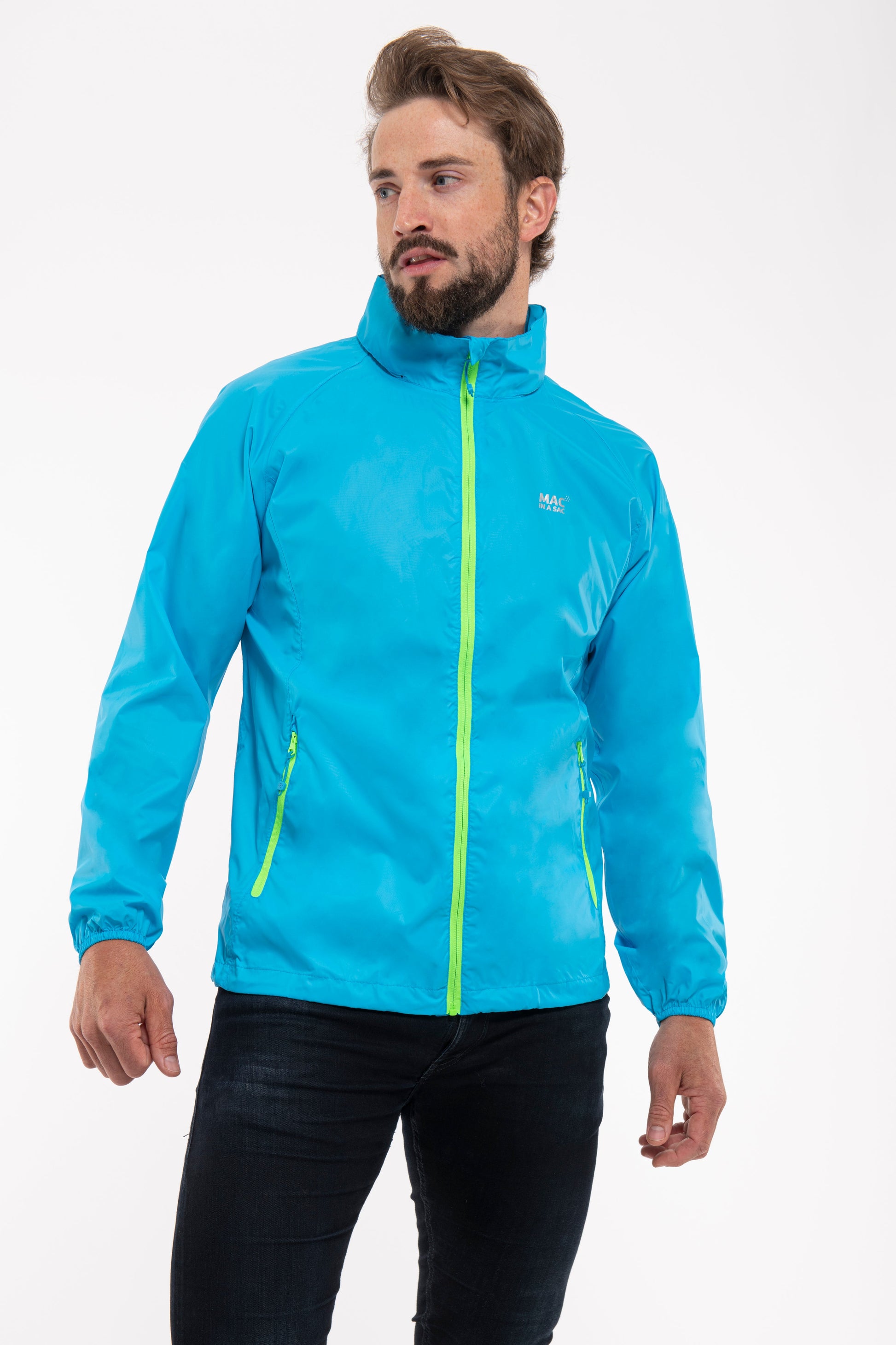 Mac In A Sac Apparel Mac In A Sac NEON 2 Jacket - Neon Blue