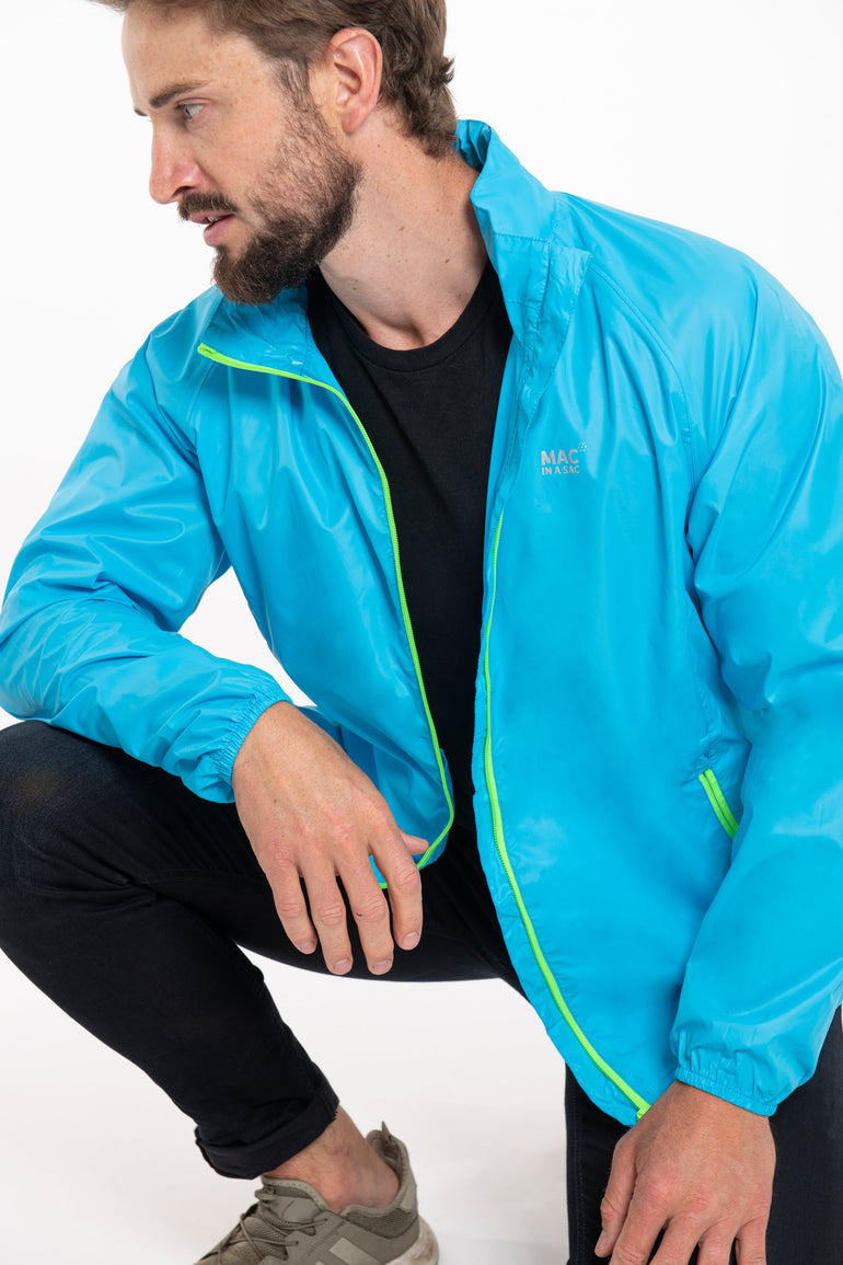 Mac In A Sac Apparel Mac In A Sac NEON 2 Jacket - Neon Blue
