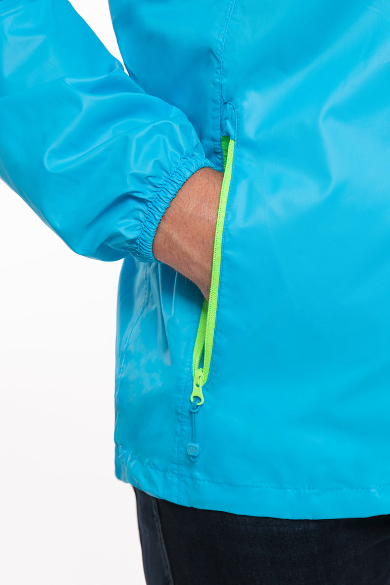 Mac In A Sac Apparel Mac In A Sac NEON 2 Jacket - Neon Blue