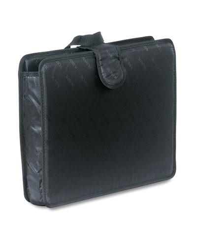 Mancini Briefcases Black Mancini BUSINESS Collection Wheeled Catalog Case