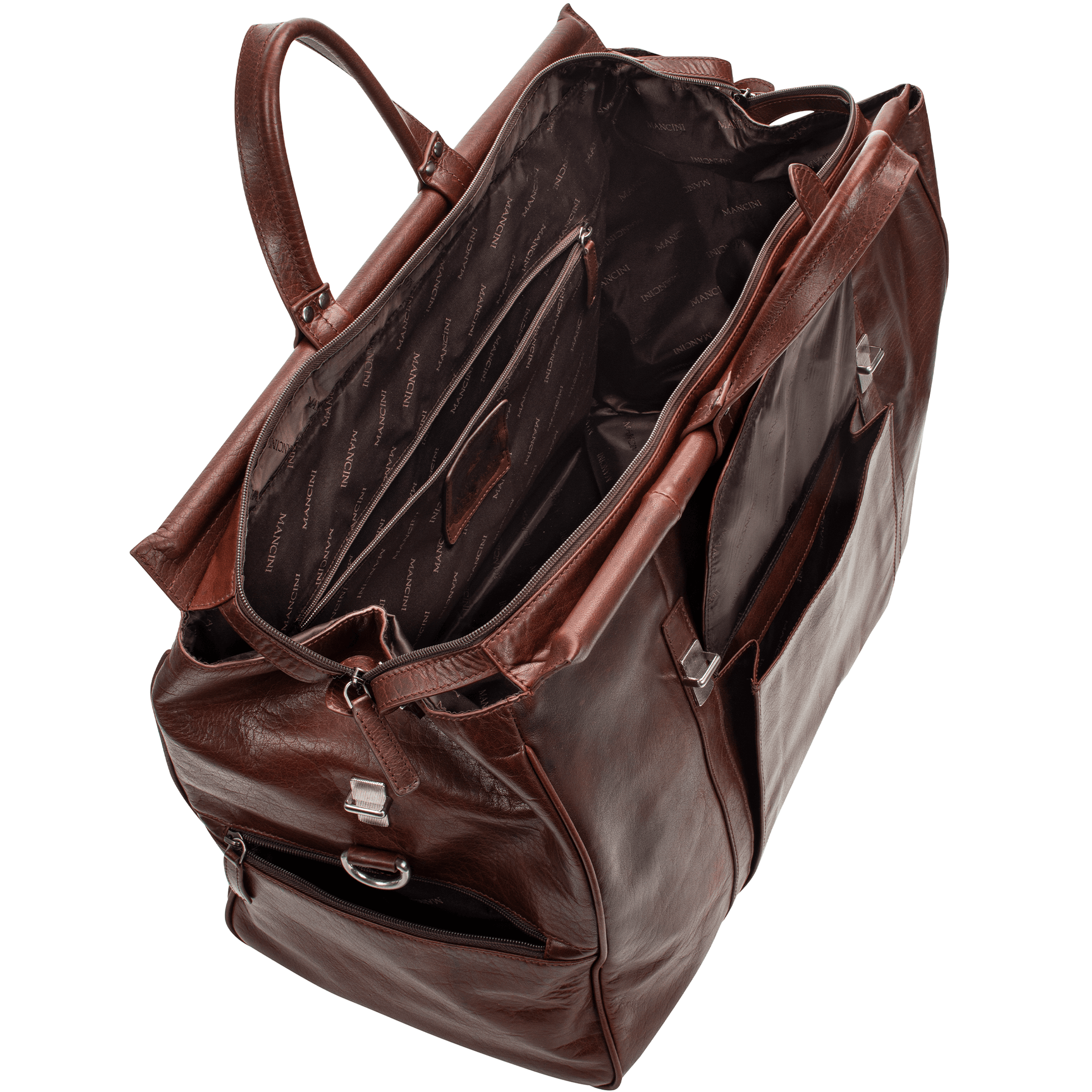 Mancini Duffles Mancini BUFFALO Dowel Rod Carry-on Duffle Bag
