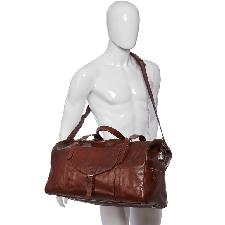 Mancini Duffles Mancini BUFFALO Dowel Rod Carry-on Duffle Bag