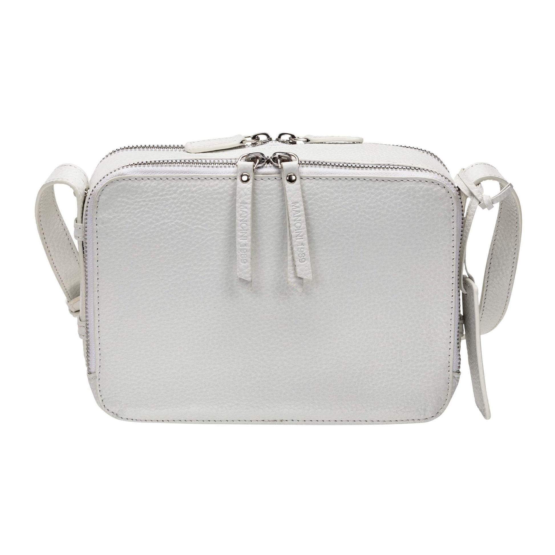 Mancini Handbags Mancini Pebbled Rachel Camera Style Leather Crossbody Bag