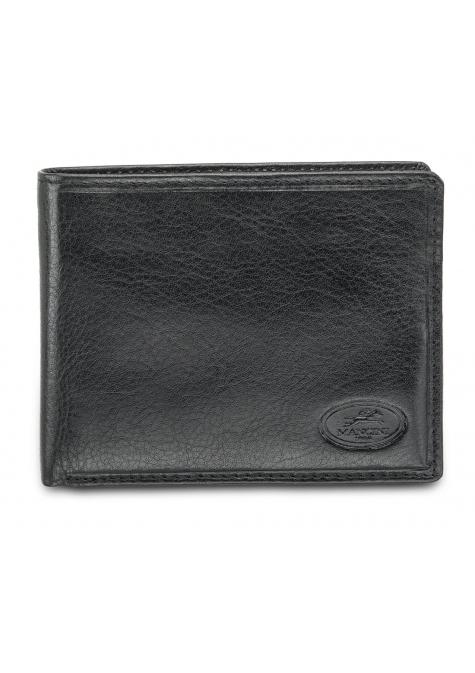 Mancini Wallets Black Mancini EQUESTRIAN-2 Men`s RFID Secure Billfold with Removable Passcase