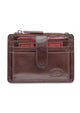 Mancini Wallets Brown Mancini EQUESTRIAN-2 Men`s RFID Secure Card Case and Coin Pocket