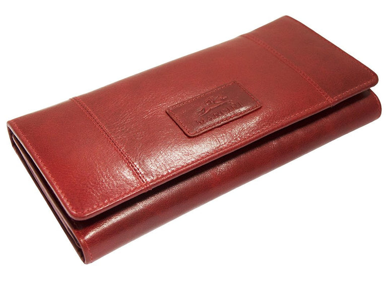 Mancini Wallets Mancini CASABLANCA Ladies' RFID Secure Trifold Wallet