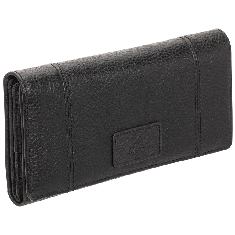 Mancini Wallets Mancini Pebbled Ladies’ RFID Trifold Wallet