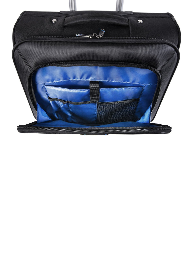 Nextech Augusta 15.6" Laptop 4-Wheel Rolling Spinner Business Case