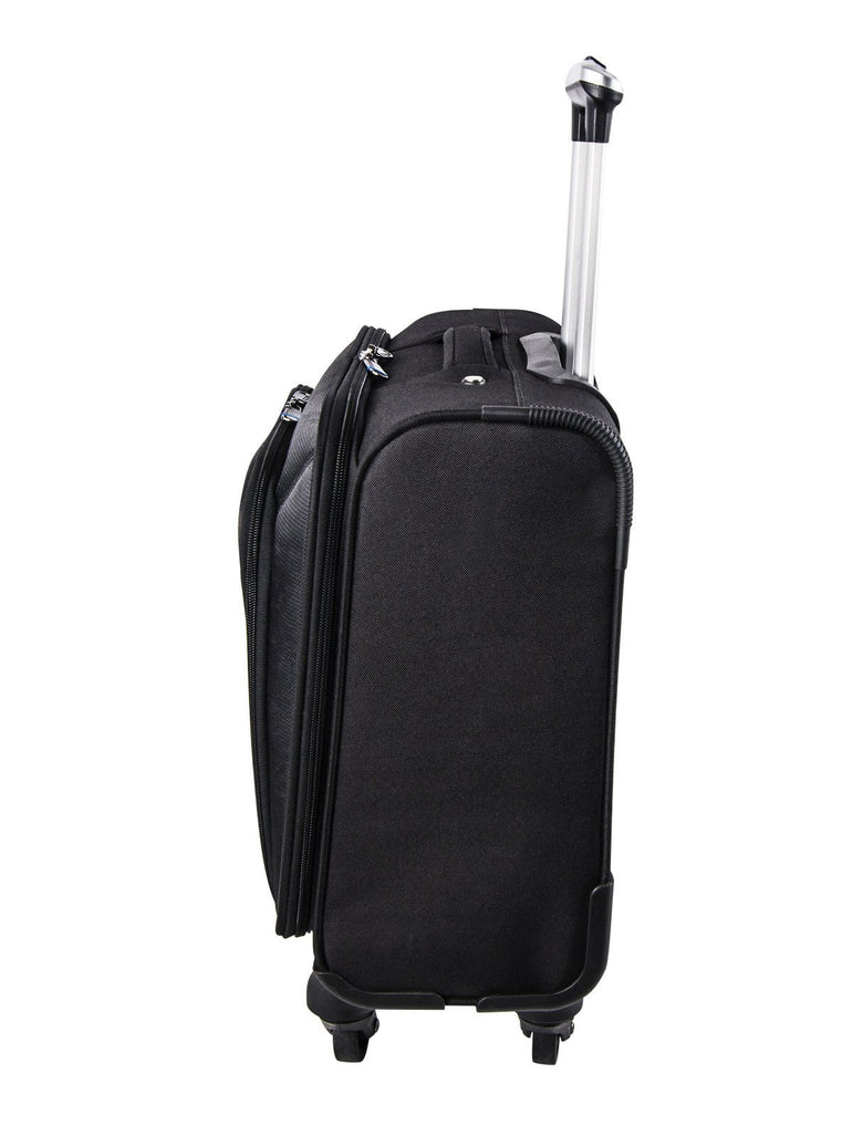 Nextech Augusta 15.6" Laptop 4-Wheel Rolling Spinner Business Case