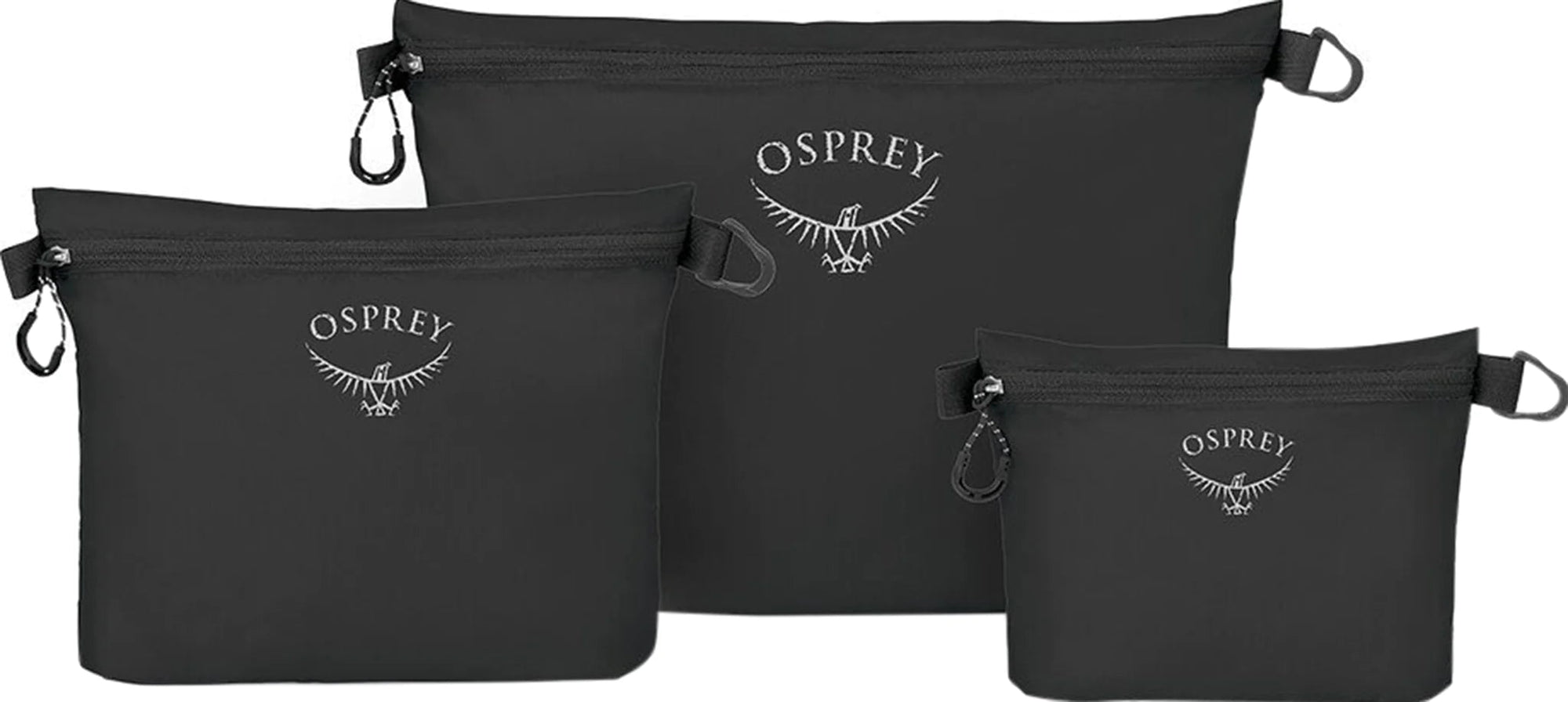 Osprey Travel Accessories Black Osprey Ultralight Zipper Sack Set - Black