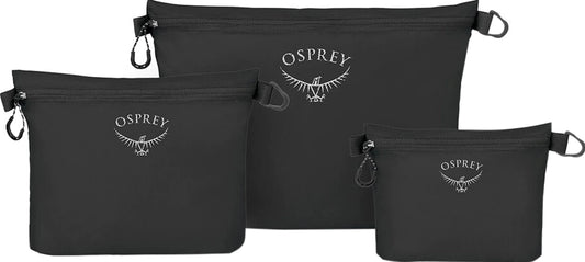 Osprey Travel Accessories Black Osprey Ultralight Zipper Sack Set - Black