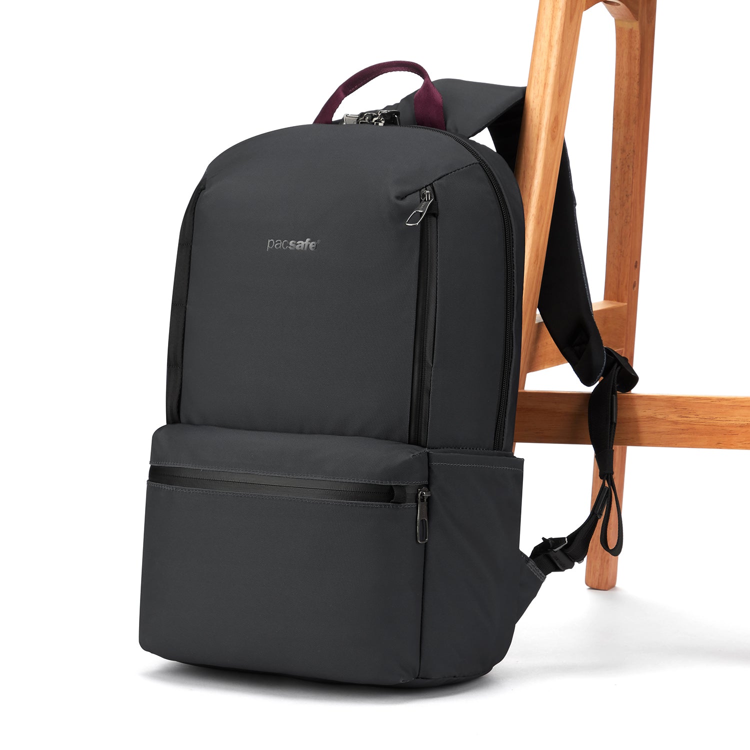 Pacsafe Backpacks Slate Pacsafe Metrosafe X Anti-Theft 20L Recycled Backpack
