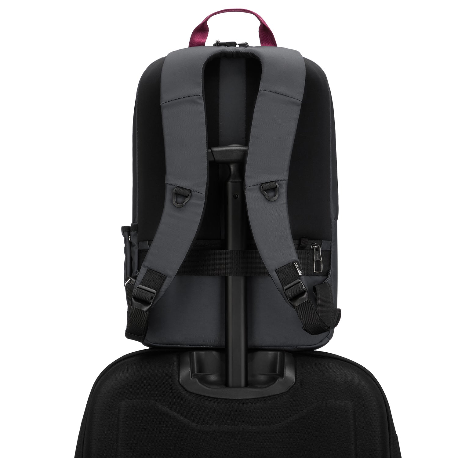 Pacsafe Backpacks Slate Pacsafe Metrosafe X Anti-Theft 20L Recycled Backpack