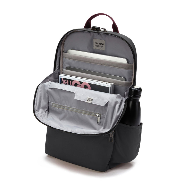 Pacsafe Backpacks Slate Pacsafe Metrosafe X Anti-Theft 20L Recycled Backpack