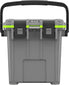 Pelican 20QT Elite Cooler - Dark Gray/Green