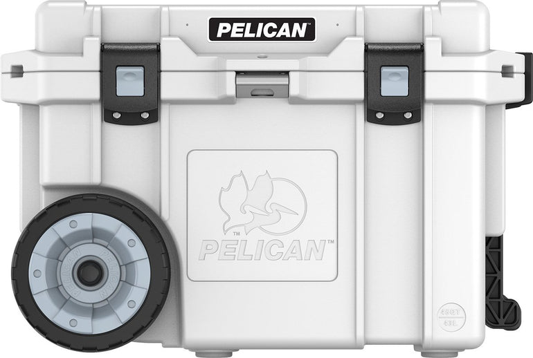 Pelican 45QW Elite Wheeled Cooler - White