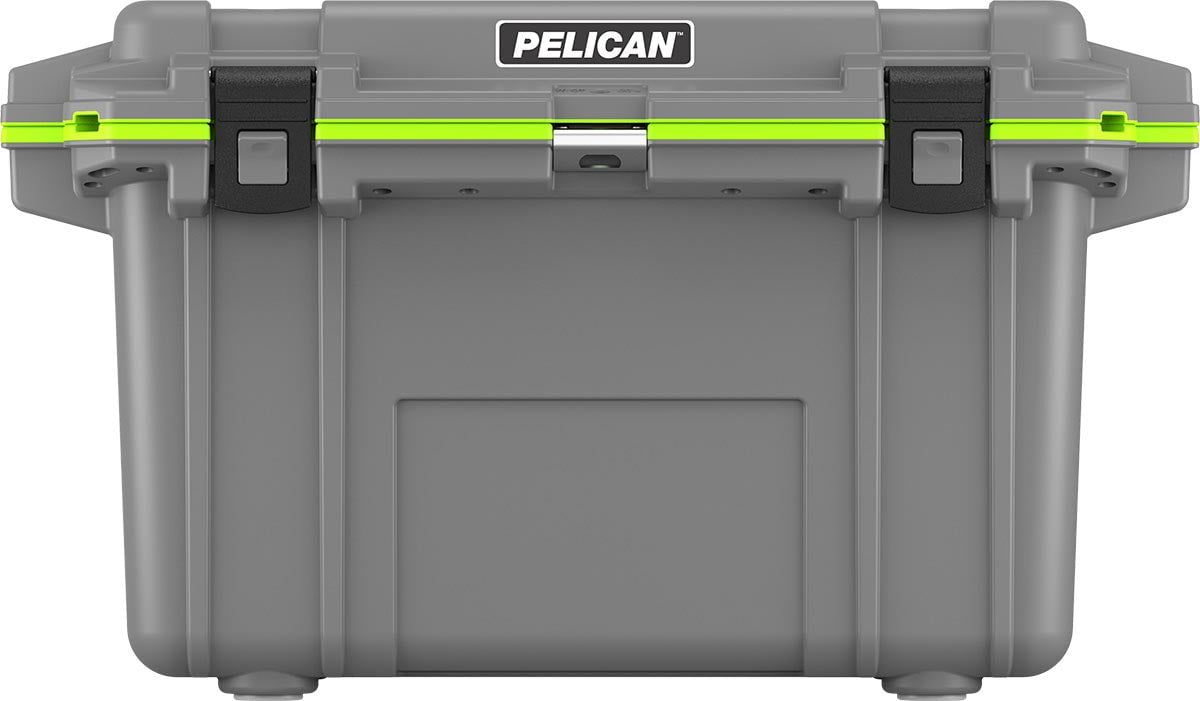 Pelican 70QT Elite Cooler - Dark Gray/Green