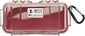 Pelican 1030 Micro Case  - Red/Clear