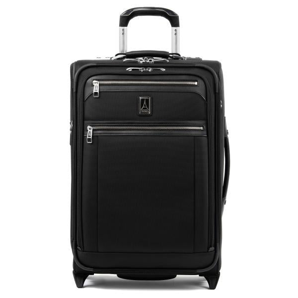 Travelpro Platinum Elite 22 Inch Expandable Carry-On Rollaboard Luggage - Shadow Black