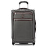 Travelpro Platinum Elite Bagage de cabine extensible de 22" avec port USB et porte-vêtements intégrés - Gris
