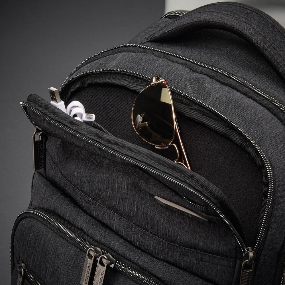 Samsonite Backpacks Charcoal Heather/Charcoal Samsonite Modern Utility Double Shot Backpack