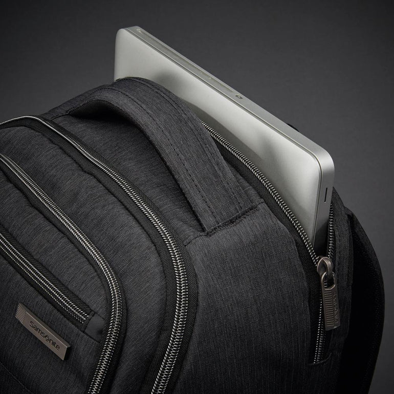 Samsonite Backpacks Charcoal Heather/Charcoal Samsonite Modern Utility Double Shot Backpack