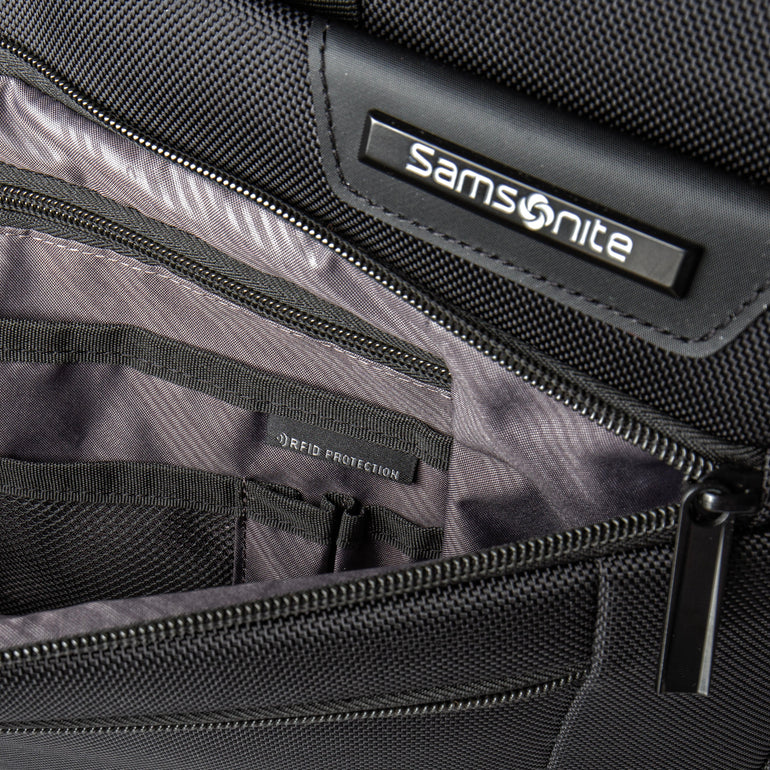 Samsonite Laptop Briefcase Black Samsonite Classic NXT 2 Gusset Briefcase