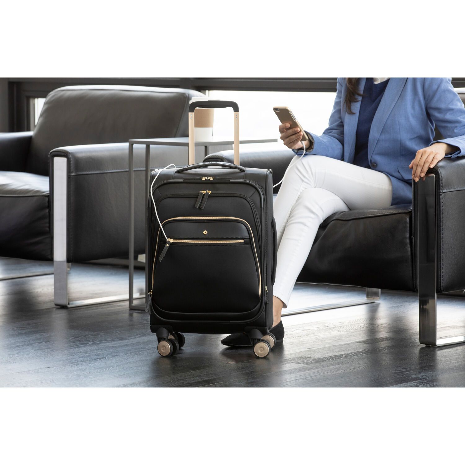 Samsonite Luggage Black Samsonite Mobile Solution 19" Expandable Spinner Luggage