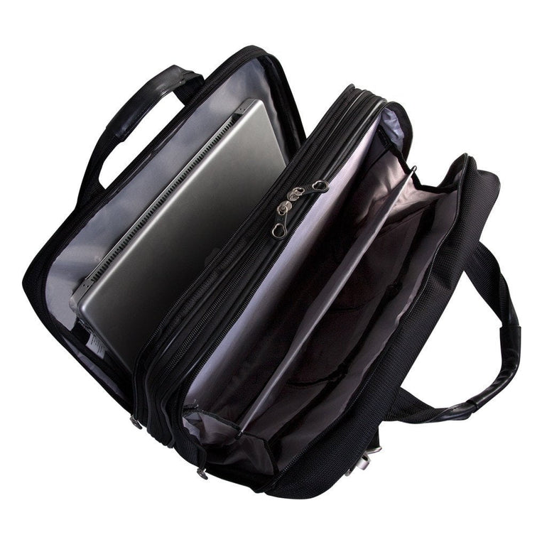 Swiss Gear Business Cases Black Swiss Gear ScanSmart Top Load Laptop Portfolio - 17.3 Inches
