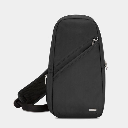 Travelon Sling Bag Black Travelon Anti-Theft Classic Sling Bag (RFID Blocking)