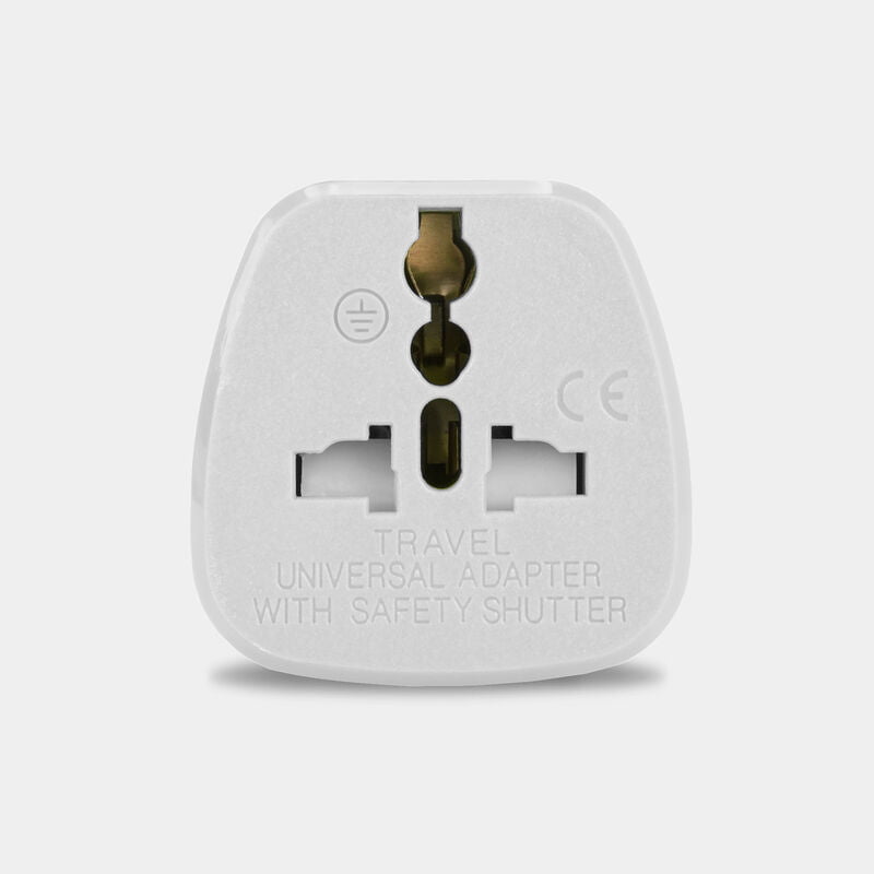 Travelon Travel Accessories White Travelon U.K. Grounded Adapter Plug