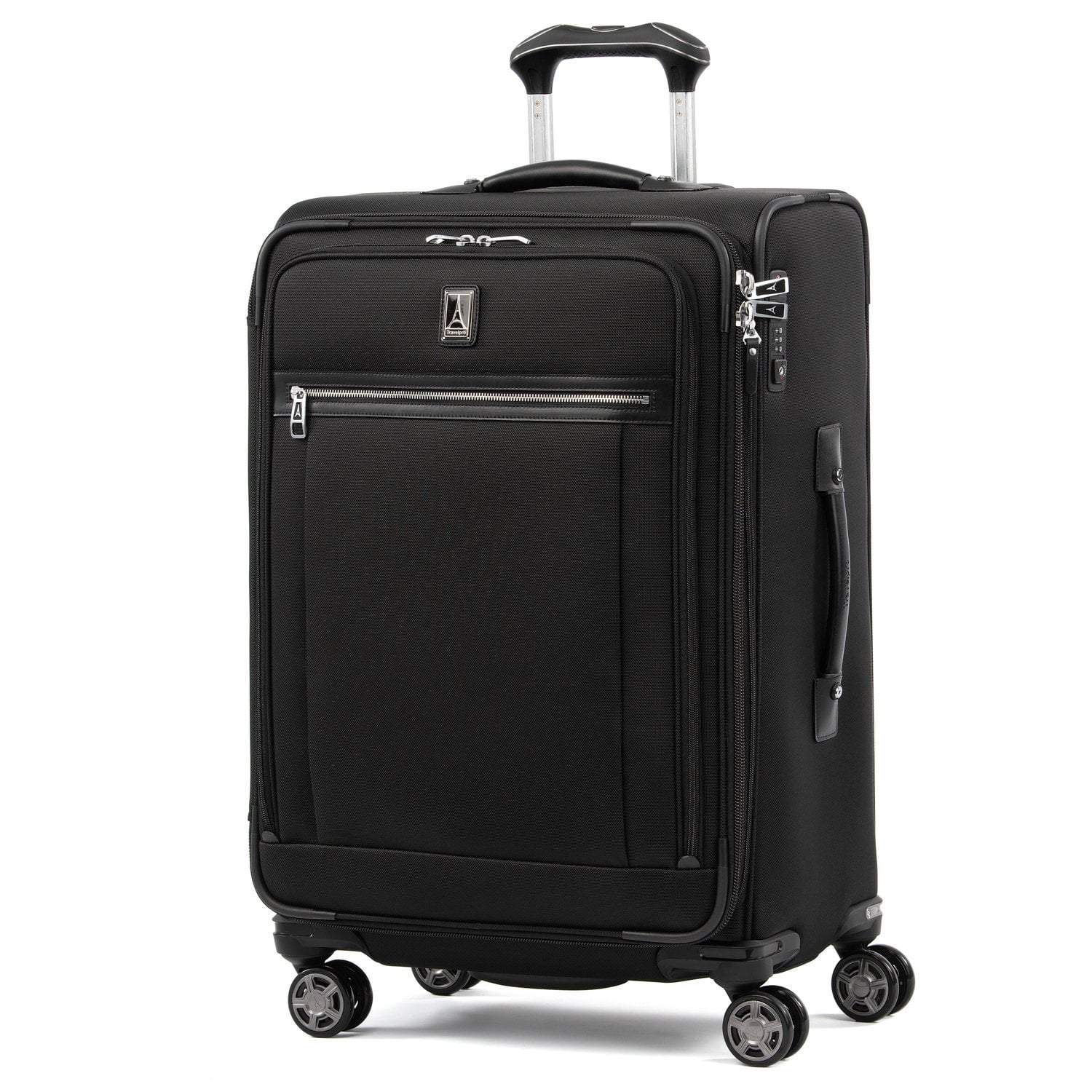Travelpro Luggage Black Travelpro Platinum Elite 25 Inch Expandable Spinner Luggage