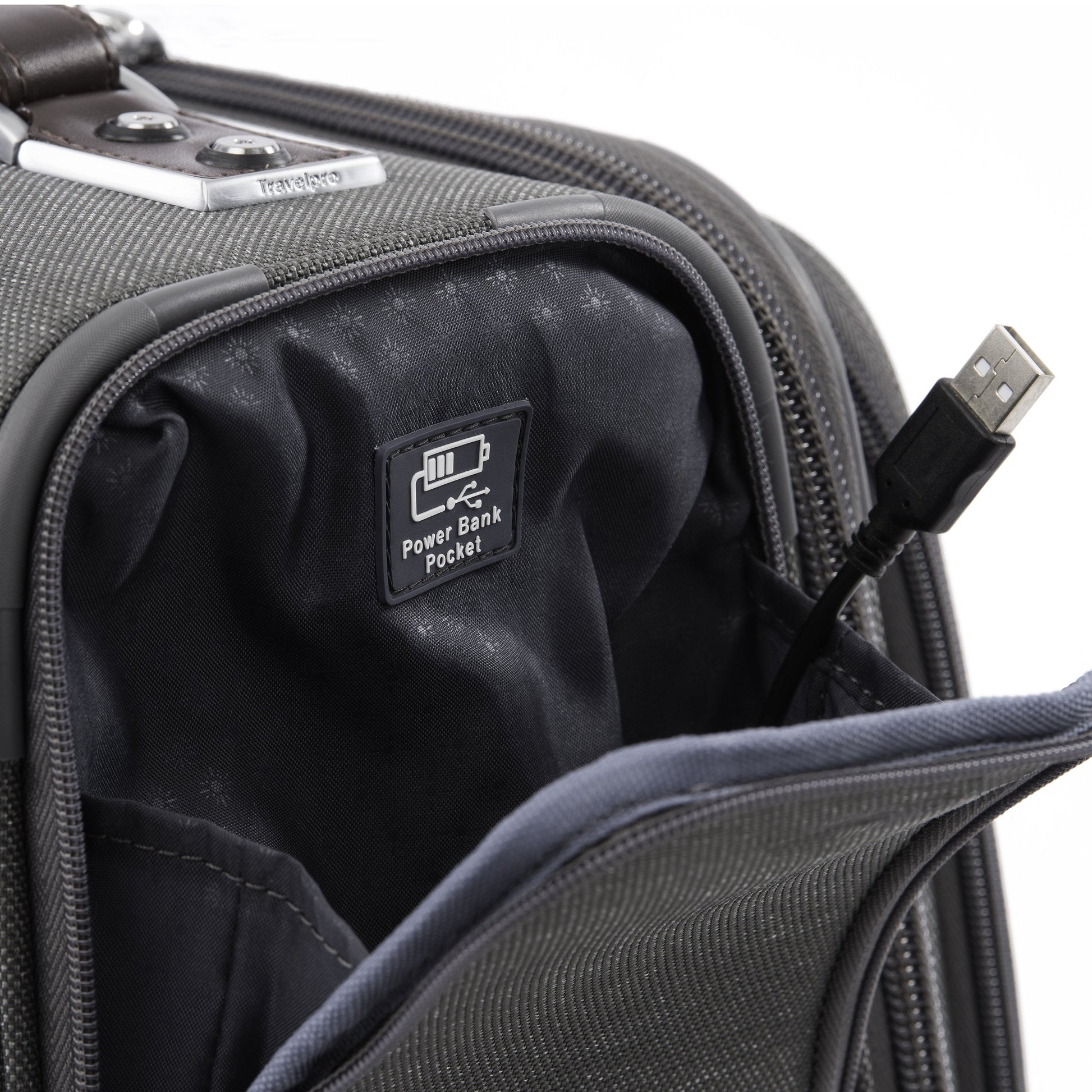 Travelpro Luggage Travelpro Platinum Elite 20 Inch Expandable Business Plus Carry-On Spinner