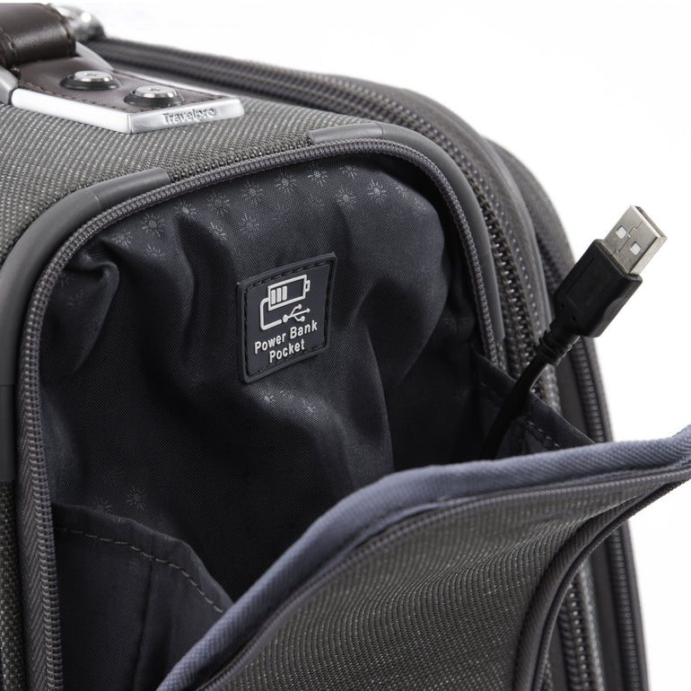 Travelpro Luggage Travelpro Platinum Elite 21 Inch Expandable Carry-On Spinner Luggage